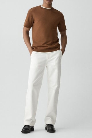 T-shirt en laine Soris - Marron
