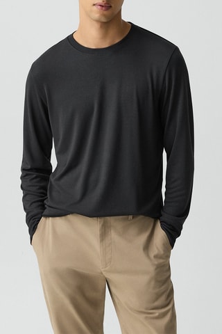 T-shirt modal Essential - Noir