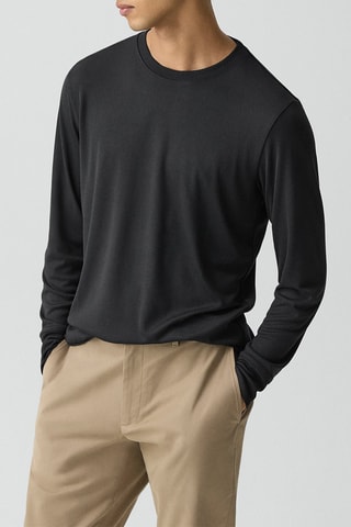 T-shirt modal Essential - Noir