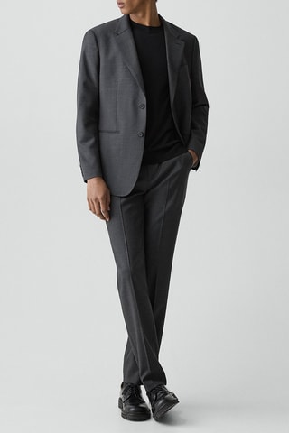 Blazer en laine Sartorial - Gris foncé