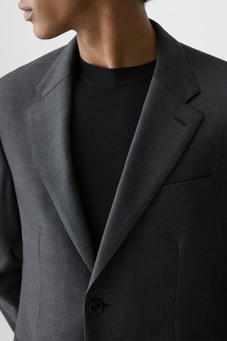 Blazer en laine Sartorial - Gris foncé