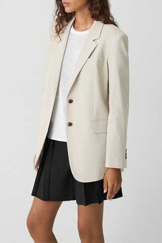 Blazer en lin - Beige
