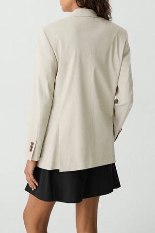 Blazer en lin - Beige