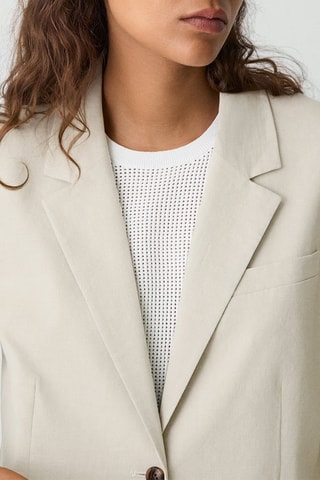 Blazer en lin - Beige