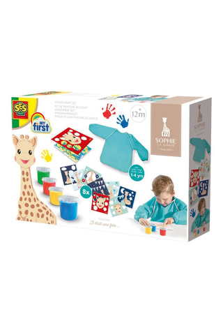 Kit de peinture au doigt Sophie la Girafe - Dès 12 mois
