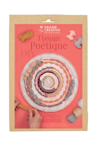 Kit métier à tisser rond 9 pièces - Dès 14 ans