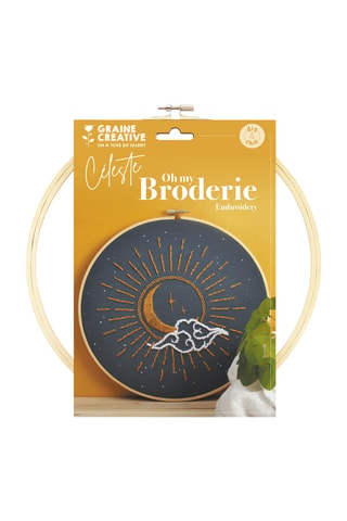 Kit broderie celeste - 9 pièces - Dès 14 ans