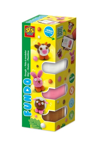 Kit pâte à modeler Animaux de la ferme - Dès 3 ans