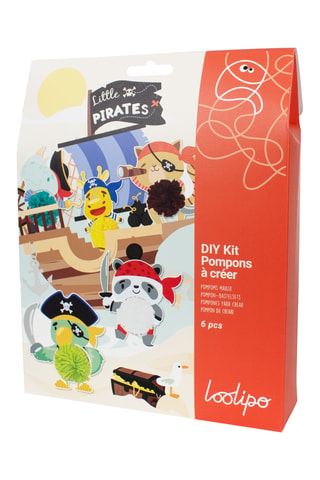 Pompons à créer - Little Pirates - Dès 6 ans