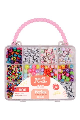 Coffret pour confectionner des bijoux - 902 pièces - Dès 6 ans