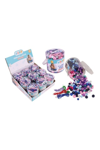 Coffret pour confectionner des bijoux en bois - 403 pièces - Dès 4 ans