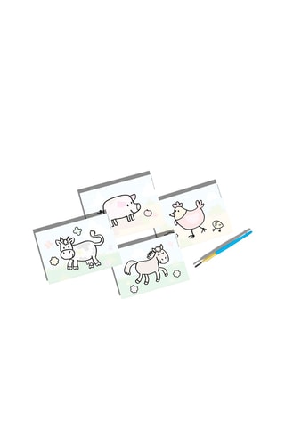 Kit de coloriage à l'eau Animaux de la ferme - Dès 1 an