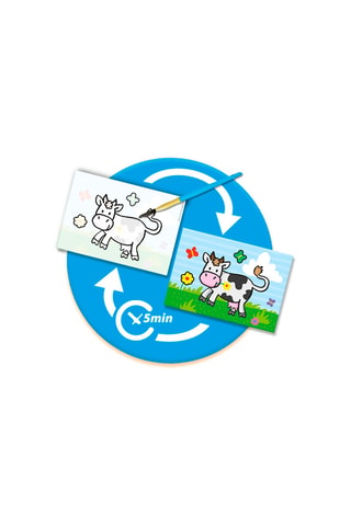 Kit de coloriage à l'eau Animaux de la ferme - Dès 1 an