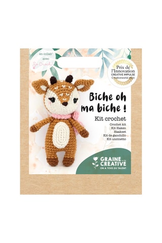 Kit crochet - Biche oh ma biche ! 12 pièces - Dès 14 ans