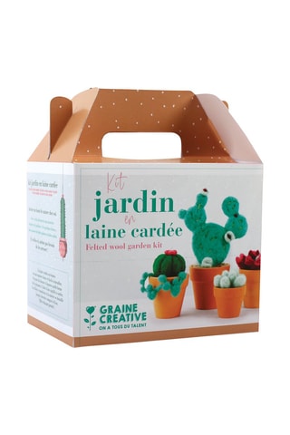 Kit jardin en laine cardée 16 pièces - Dès 14 ans