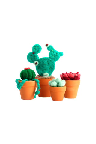 Kit jardin en laine cardée 16 pièces - Dès 14 ans