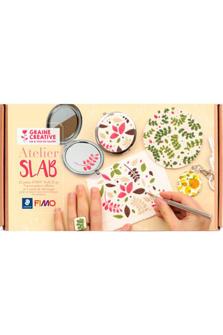 Kit FIMO technique SLAB 6 pièces - Dès 14 ans