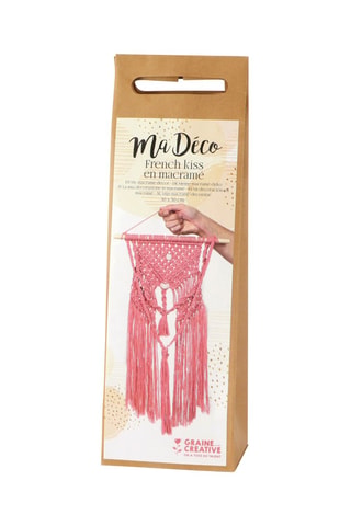 Kit macramé suspension tourbillon - 5 pièces - Dès 14 ans