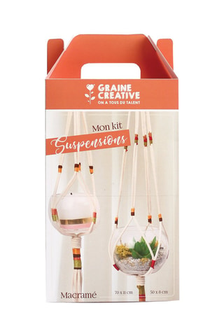 Kit tressage 2 suspensions 14 pièces - Dès 14 ans