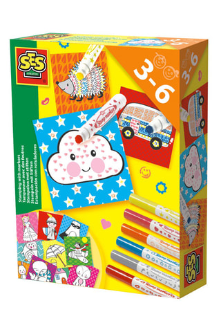 Kit de tamponnage au feutre Dès 3 ans