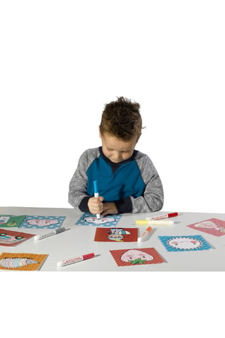 Kit de tamponnage au feutre Dès 3 ans