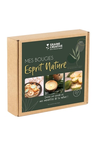 Coffret bougie DIY Esprit Nature Dès 14 ans