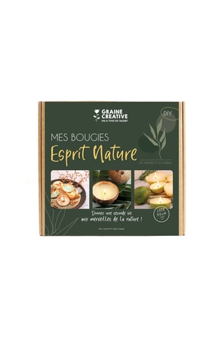 Coffret bougie DIY Esprit Nature Dès 14 ans