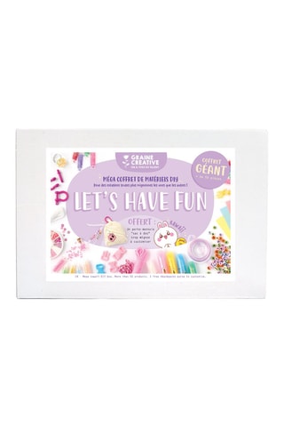 Kit DIY Kawaii Let's have fun - 50 pièces - Dès 14 ans