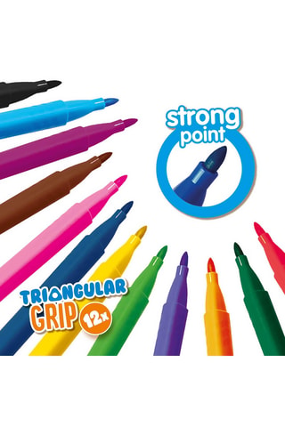 Coloriage par numéros avec crayons feutre - 18 feutres - Dès 3 ans