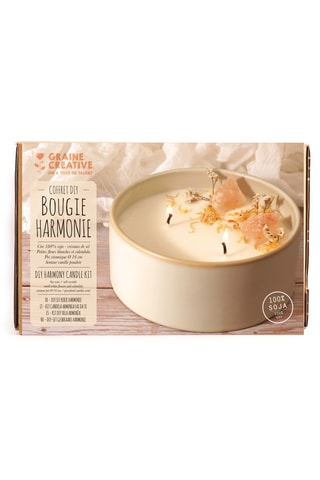 Kit bougie parfumée Harmonie - Vanille poudrée - 6 pièces - Dès 14 ans