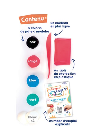 Coffre La Fabrique de Crayons de Couleurs - 9 pièces - Dès 4 ans
