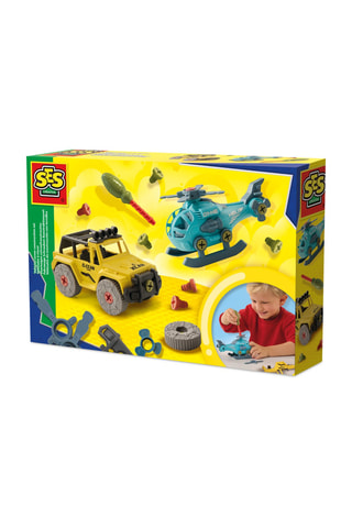 Jeu de construction véhicules à visser - 35 pièces - Dès 5 ans