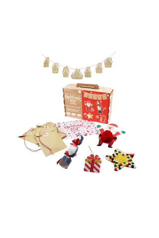 Box créative de loisirs créatifs de Noël Christmas Box - 7 pièces - Dès 4 ans