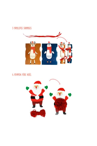 Box créative de loisirs créatifs de Noël Christmas Box - 7 pièces - Dès 4 ans