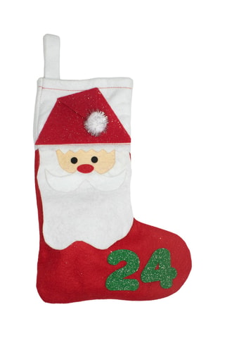 10 chaussettes de noël en feutrine - 10 pièces - Dès 3 ans