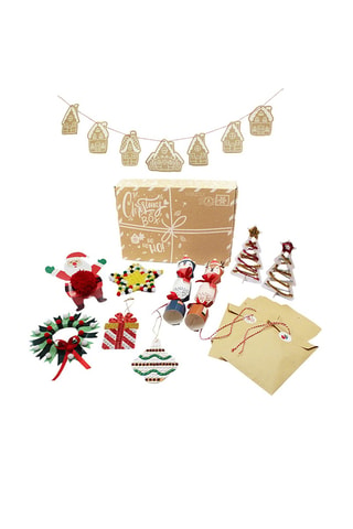 Coffret de loisirs créatifs de Noël Christmas Box - 12 pièces - Dès 4 ans