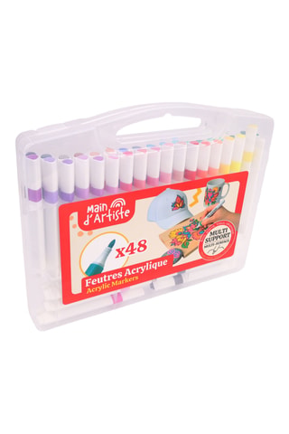 48 feutres acryliques