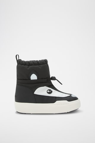 Boots Jr Park Tube Mid Animal Wp - Zwart