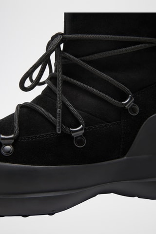 Suède Boots Luna Boot - Zwart