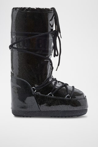 Boots Icon Glitter - Zwart
