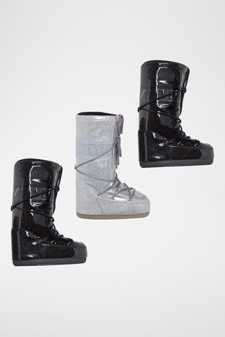 Boots Icon Glitter - Zilverkleurig