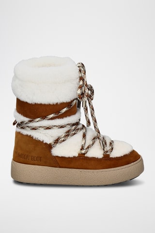 Leren Boots Ltrack Shea - Bruin