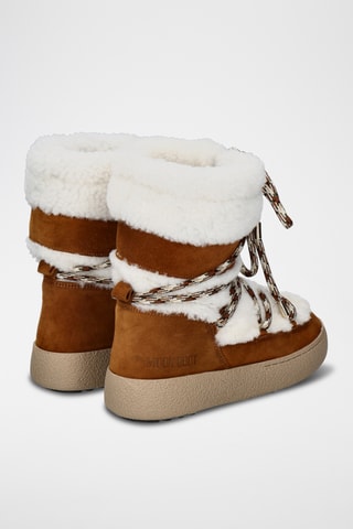 Leren Boots Ltrack Shea - Bruin