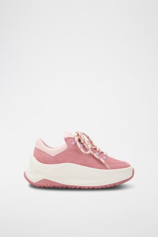 Leren Sneakers Moon247 City - Roze