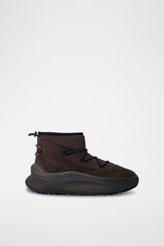 Leren Boots Moon247 Slip On - Bruin