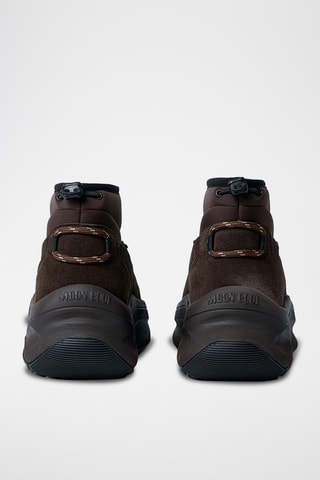 Leren Boots Moon247 Slip On - Bruin