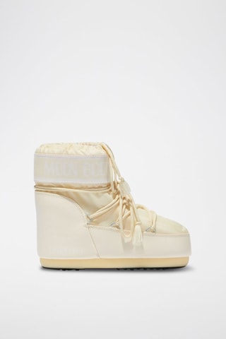 Nylon Enkellaarzen Icon Low - Beige en goudkleurig - Beige