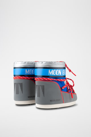 Boots Icon Low Space Racing - Zilverkleurig, blauw en rood