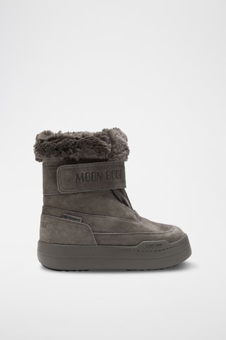 Leren Boots Jr Park Strap Boot - Grijs