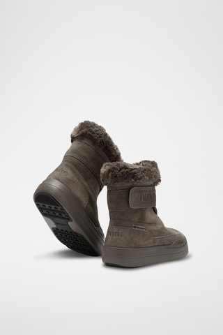 Leren Boots Jr Park Strap Boot - Grijs